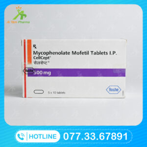 Thuốc CellCept 500mg (Mycophenolate Mofetil) Ấn Độ Mua Ở Đâu Giá Bao Nhiêu?
