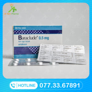 Thuốc Baraclude 0.5mg (Entecavir) Mua Ở Đâu Giá Bao Nhiêu?