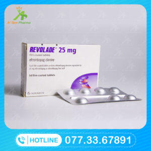 Thuốc REVOLADE 25mg (Eltrombopag) Mua Ở Đâu Giá Bao Nhiêu?