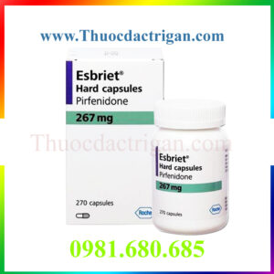 Thuốc Esbriet (Pirfenidone) mua ở đâu giá bao nhiêu