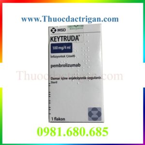 Thuốc Keytruda (Pembrolizumab) mua ở đâu giá bao nhiêu