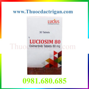 Thuốc LUCIOSIM 80 (Osimertinib) mua ở đâu giá bao nhiêu