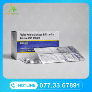 Thuốc Ketosile (Alpha Ketoanalogues & Essential Amino Acid) Mua Ở Đâu Giá Bao Nhiêu?