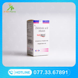 Thuốc NATZOLD 5mg/100ml (Zoledronic Acid)