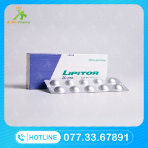 Thuốc LIPITOR 20mg (Atorvastatin) Mua Ở Đâu Giá Bao Nhiêu?
