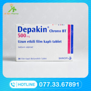 Thuốc Depakin Chrono 500mg (Axit Valproic) Mua Ở Đâu Giá Bao Nhiêu?