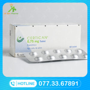 Thuốc CERTICAN 0,75mg (Everolimus) Mua Ở Đâu Giá Bao Nhiêu?