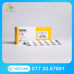 Thuốc Sintrom 4mg (Acenocoumarol) Mua Ở Đâu Giá Bao Nhiêu?