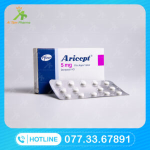 Thuốc Aricept 5mg (Donepezil) Mua Ở Đâu Giá Bao Nhiêu?