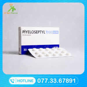 Thuốc PIYELOSEPTYL 100mg (Nitrofurantoin) Mua Ở Đâu Giá Bao Nhiêu?